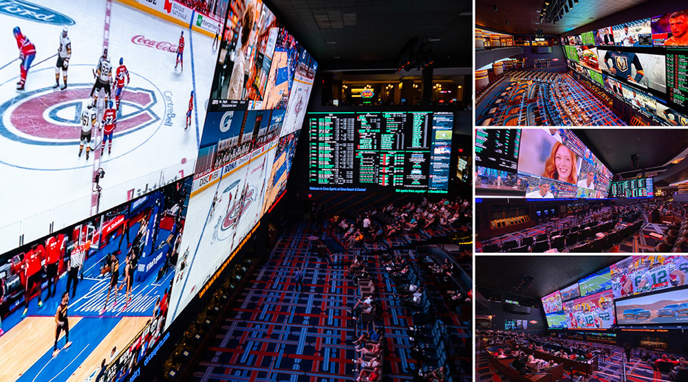 The Modern Sportsbook Boom Immersive DirectView LED Applications are