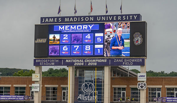 JMU Photo Band Memory Game