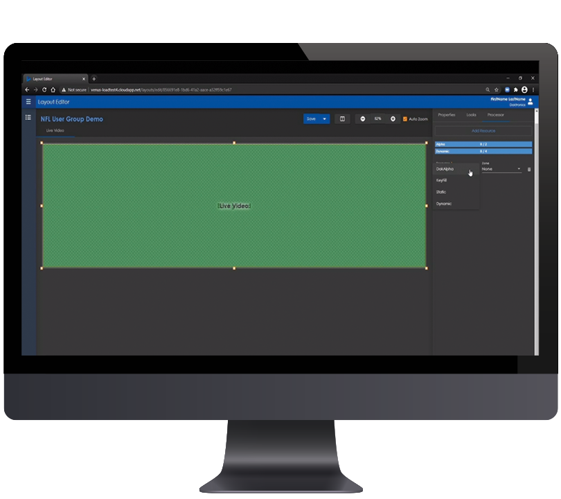 Venus Control Suite for Message Displays