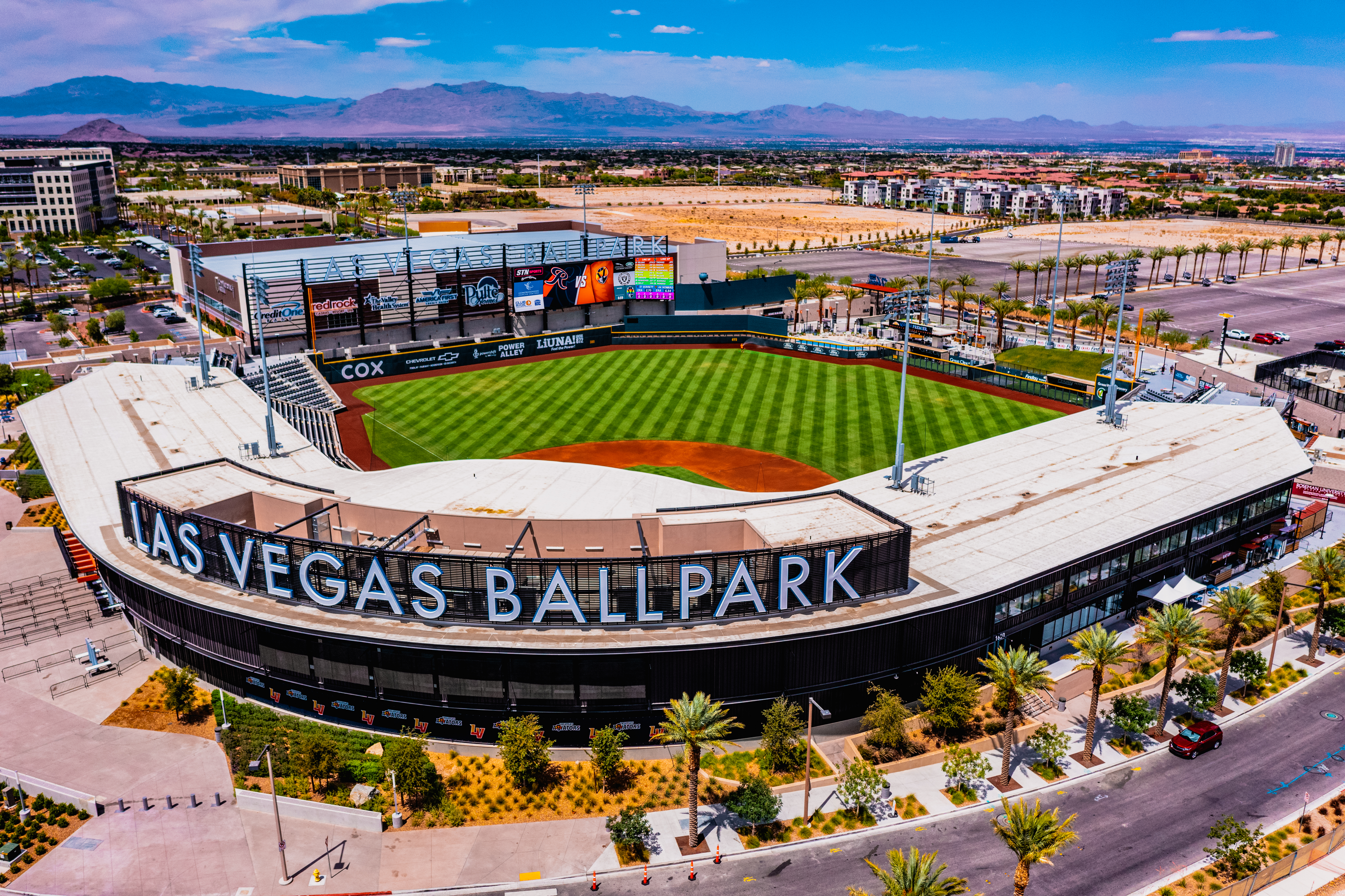 Minor League Baseball Under The Bright Lights Of Las Vegas