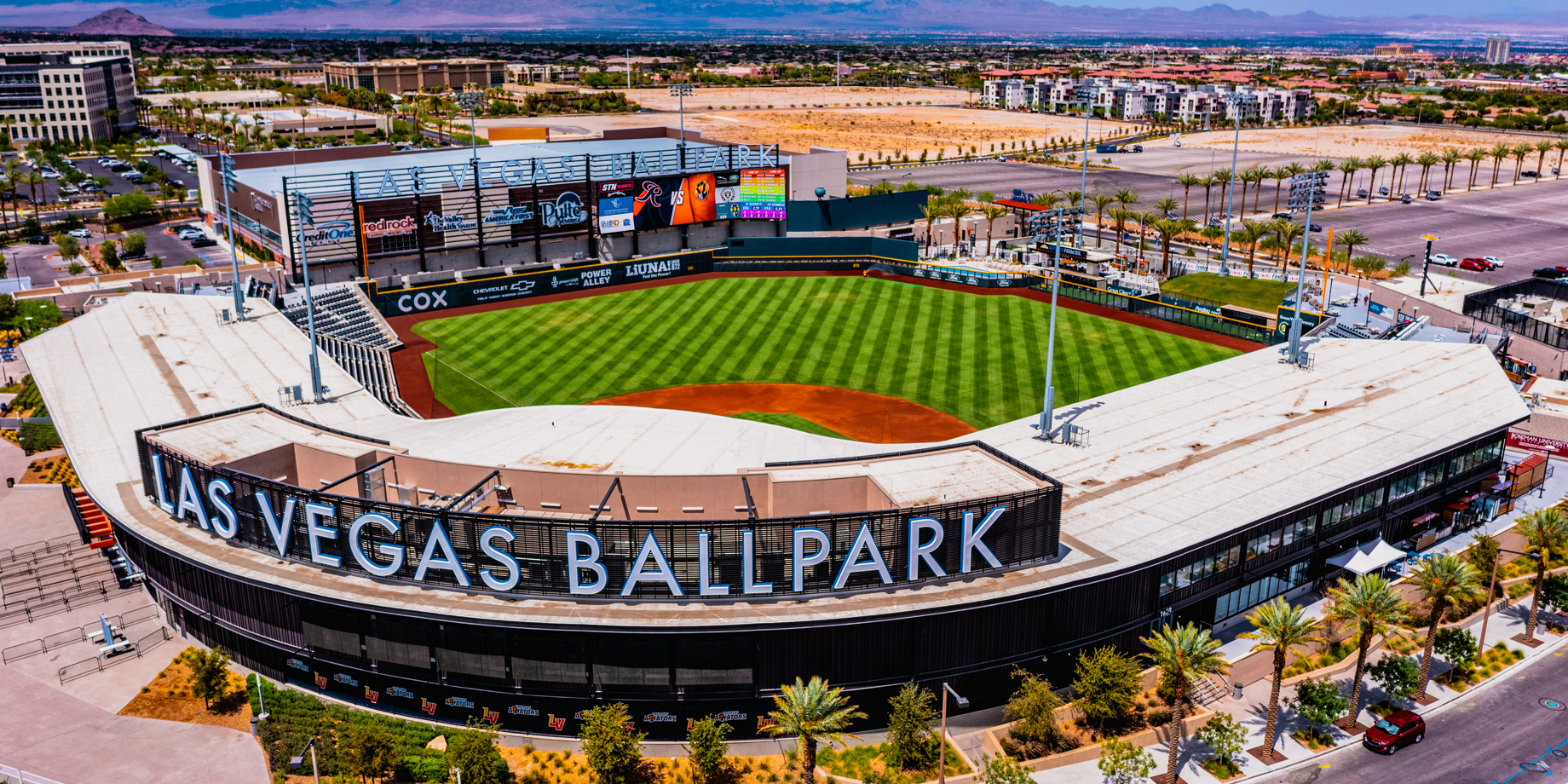 Minor League Baseball Under The Bright Lights Of Las Vegas