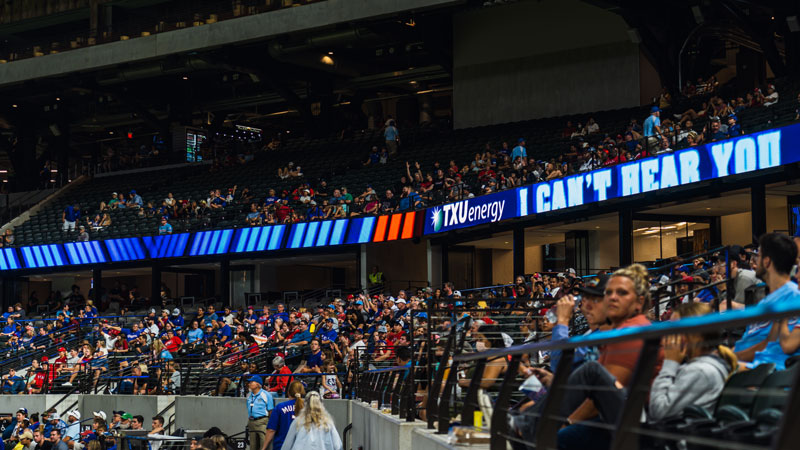 Ribbon Display Installation Photo