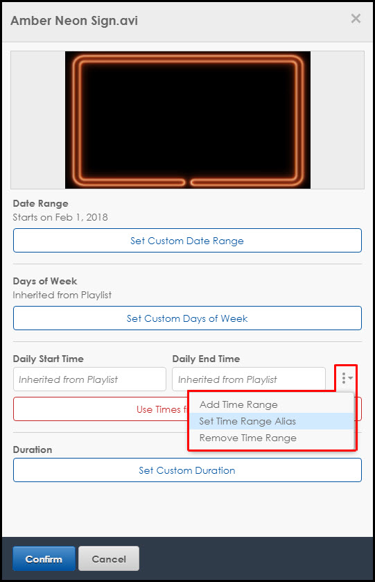 New! Tools & Time Range Aliases