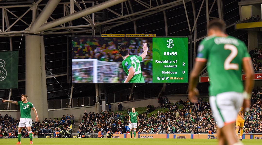 Main Video Display Installation Photo