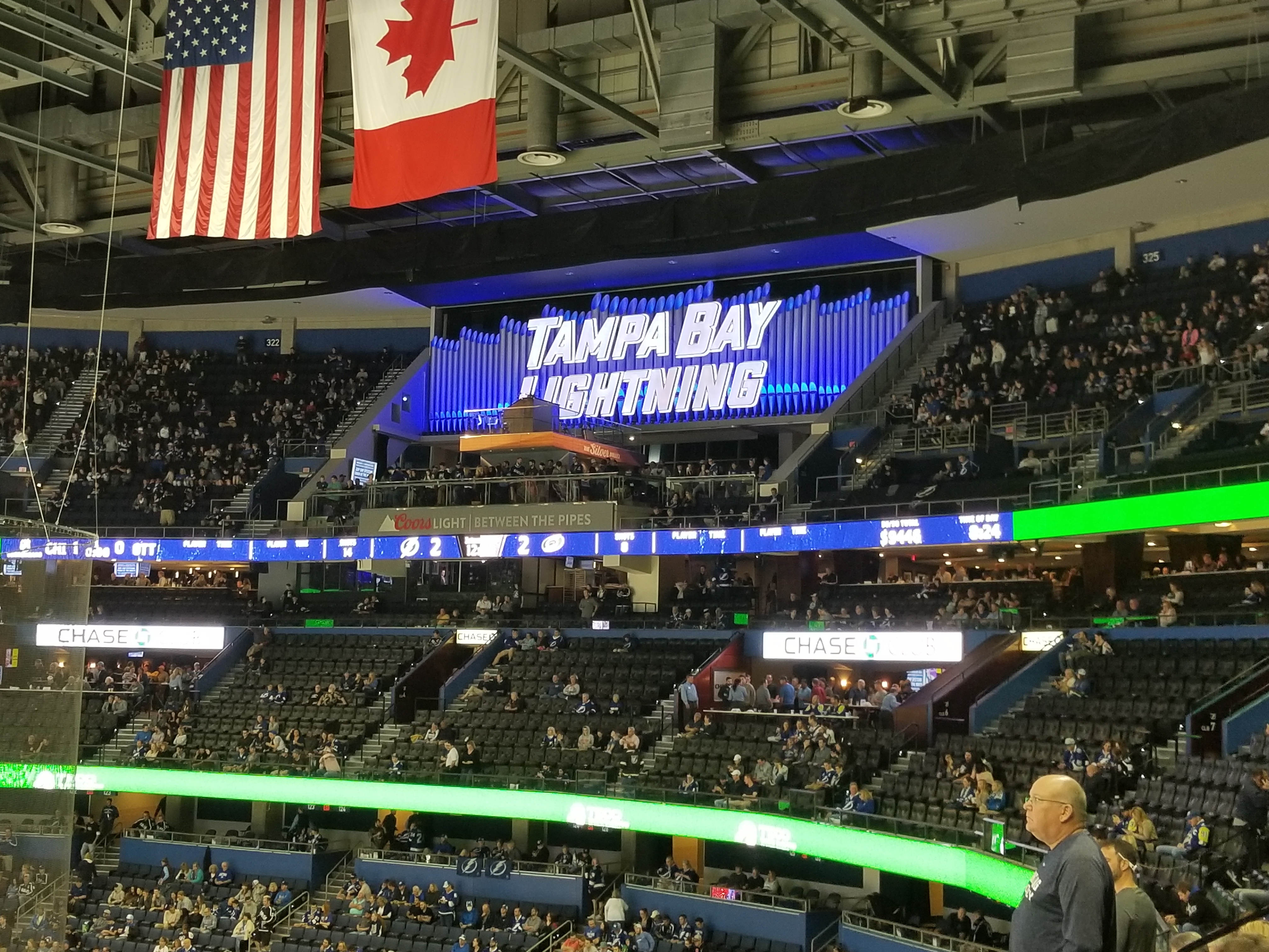 LED Displays Shine On Hockey Stars At Amalie Arena