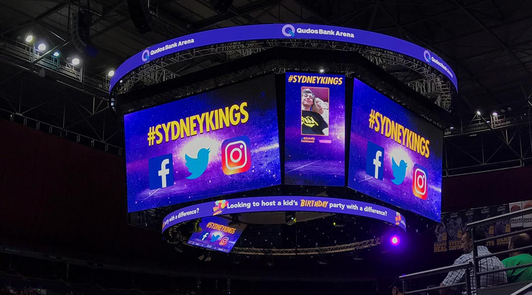 Centerhung Display Installation Photo