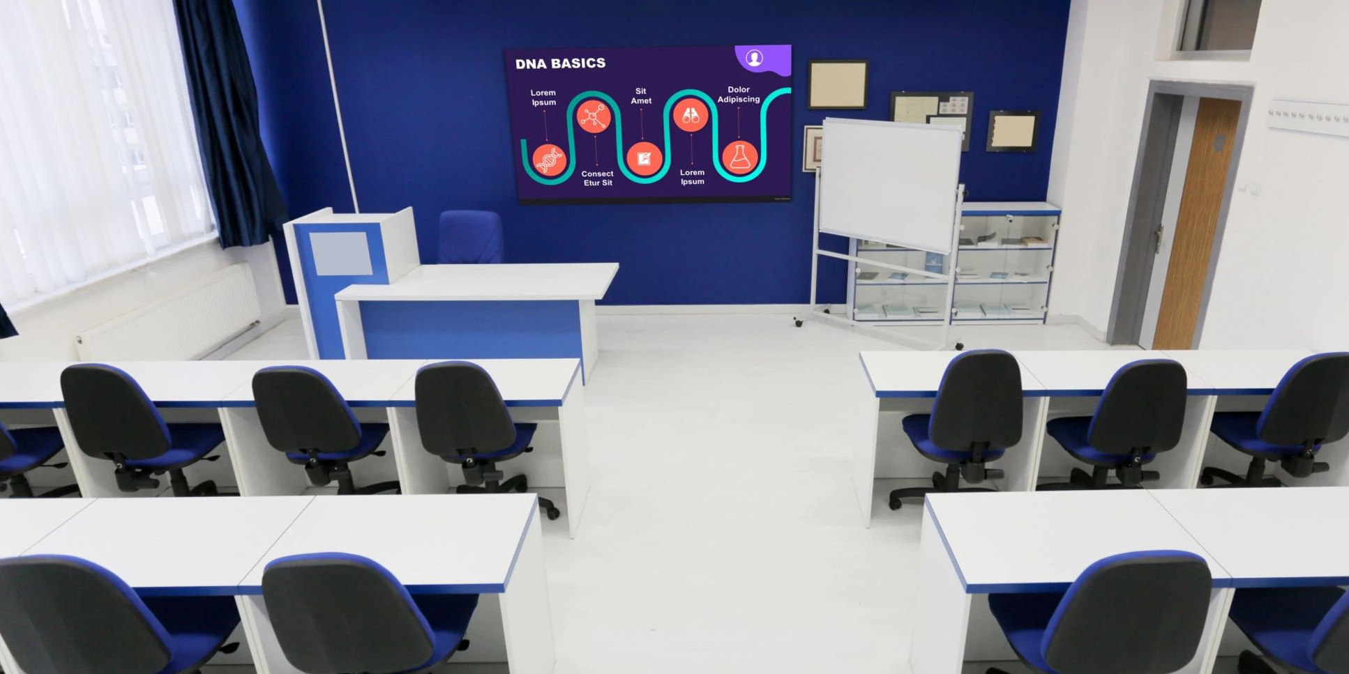 Academic Room LCD Screen