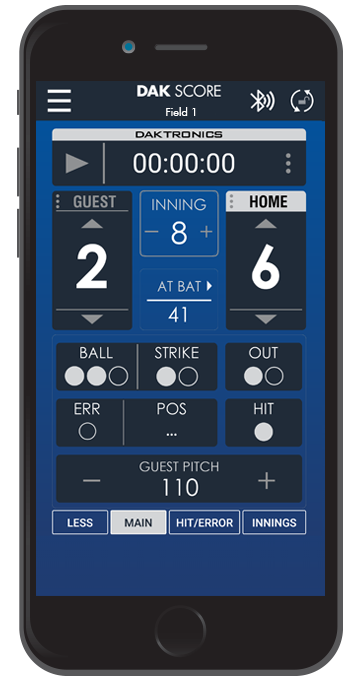 Dak Score App on Mobile