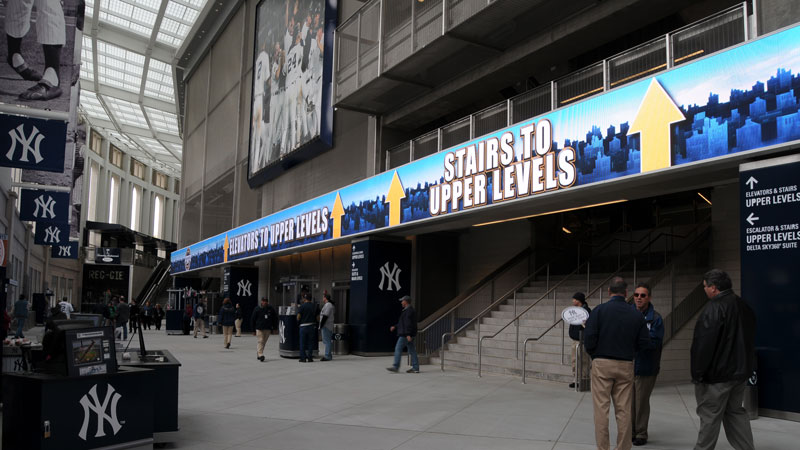 Concourse Display Installation Photo