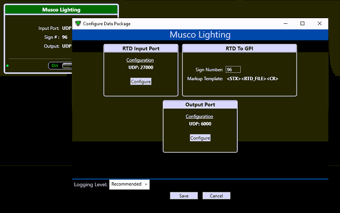 Lighting How to Integrate with Musco Lighting Triggers