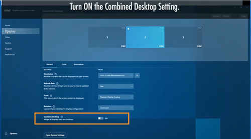 Intel Graphics step 6 turn on combined desktop.png