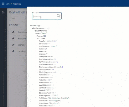 data studio JSON viewer_ search tool.gif