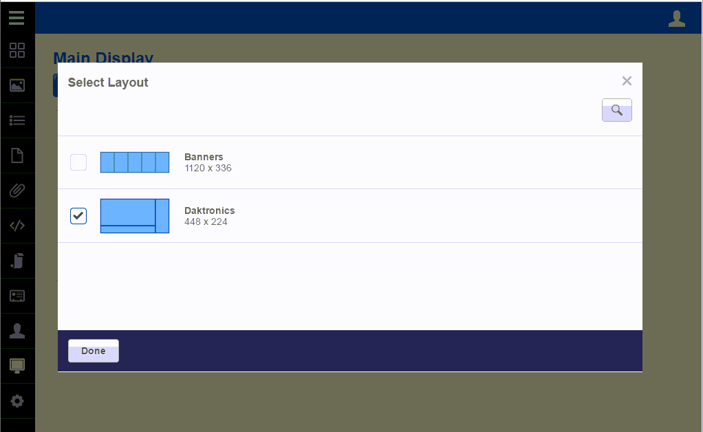 click add layout and select the layout.PNG