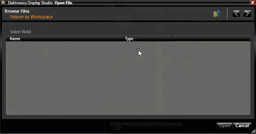 Display Studio playing Camino2.gif